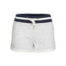 Basic Shorts Damen-Hellgrau,Dunkelblau