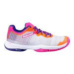 Babolat Padelschuhe Babolat Jet Ritma Padelschuh Damen-Weiß,Mehrfarbig