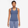 Dri-Fit Swoosh Tank-Top Damen - blau, wei&szlig;
