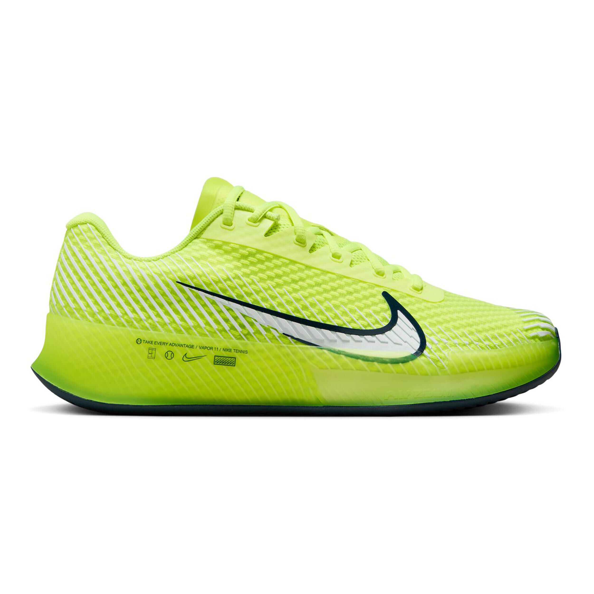 Nike Air Zoom Vapor 11 Sandplatzschuh Herren Neongelb online kaufen Tennis Point CH
