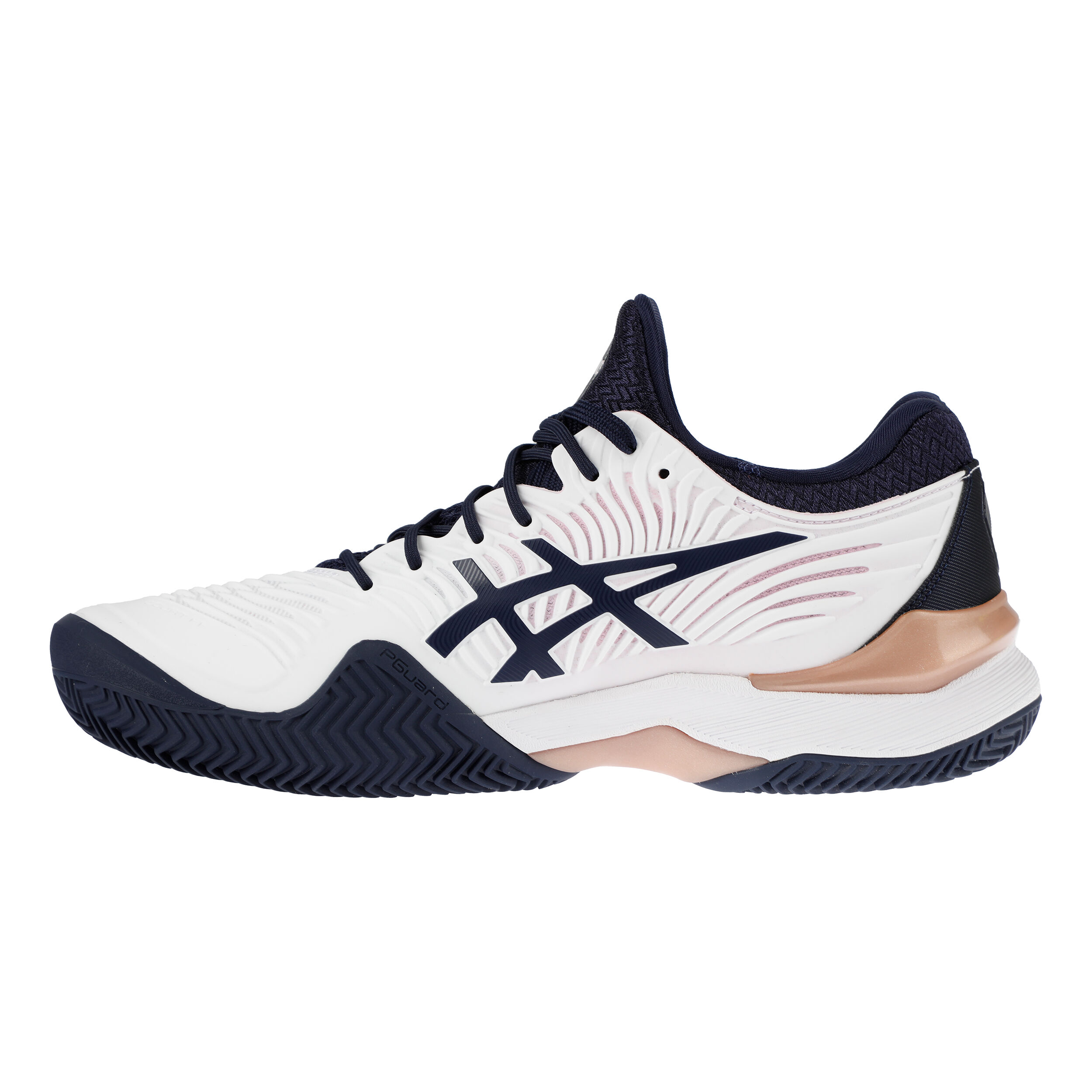 Asics Court FF 2 Clay Sandplatzschuh Damen - Weiß, Dunkelblau online kaufen  | Tennis-Point