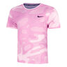 Court Dri-Fit Advantage Print T-Shirt Herren-Pink,Rosa
