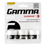 Gamma Overgrips Gamma Supreme 3er Pack-Wei&szlig;