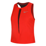 Nike Bekleidung Nike Court Dri-Fit Slam Tank-Top Damen-Rot