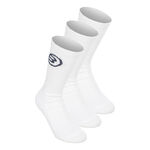 Bullpadel Sportsocken Bullpadel BP262 (PACK DE 3) Sportsocken Unisex-wei&szlig;