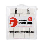 Gamma Overgrips Gamma Pure Tac 12er Pack-Weiß