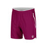 Drop 7in Shorts Herren-berry, wei&szlig;