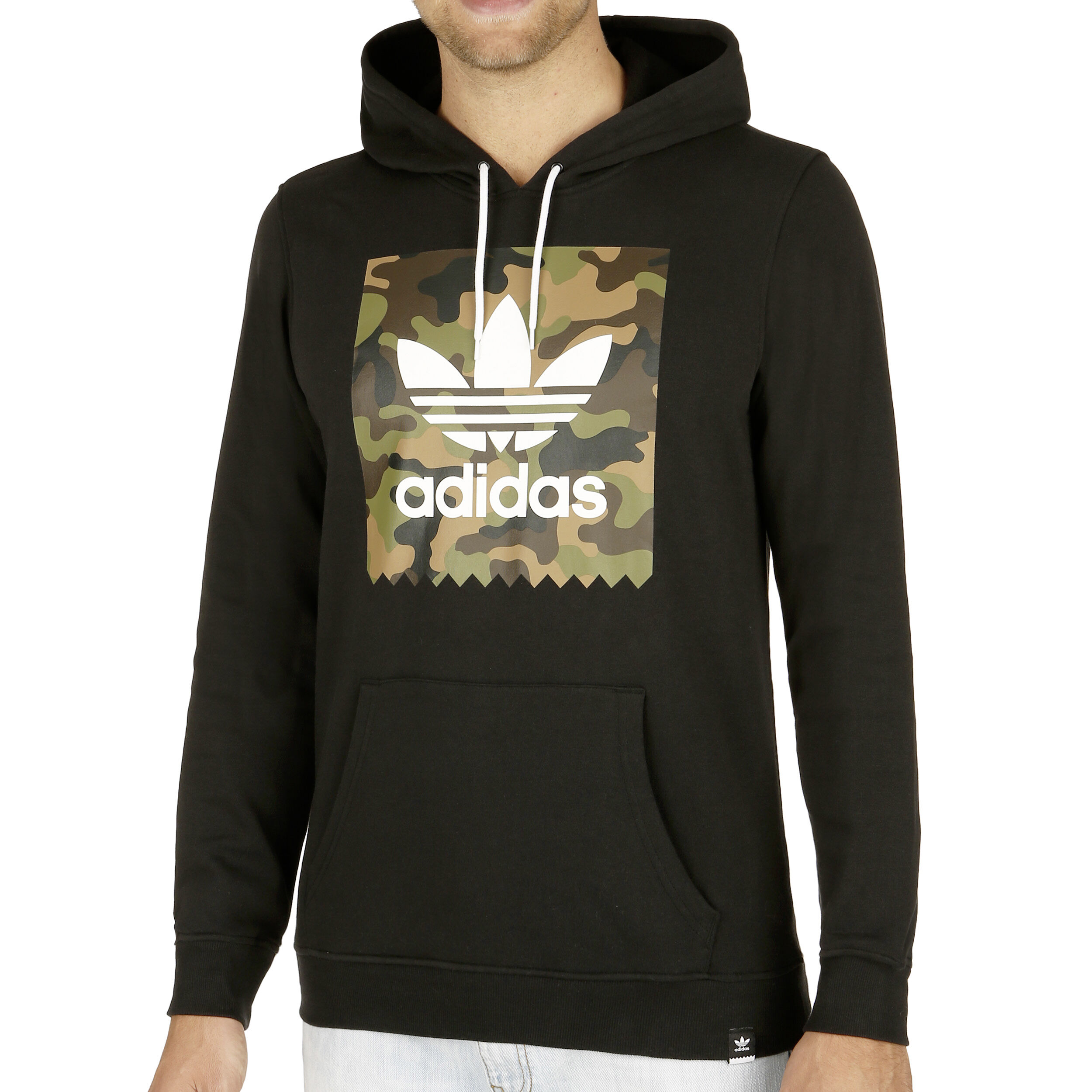 adidas Originals Camo Blackbird Hoody Herren Schwarz Braun online kaufen Tennis Point CH