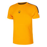 Quiet Please Bekleidung Quiet Please Endlessly Receiver Hori T-Shirt Herren-Orange,Mehrfarbig