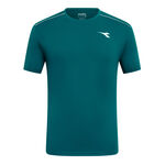 Diadora Tennisbekleidung Diadora Court T-Shirt Herren-dunkelgr&uuml;n