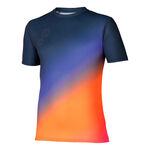 Mizuno Bekleidung Mizuno Summer Pack QD Laufshirt Herren-Orange